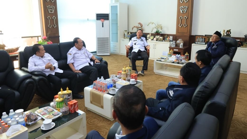 Bupati Tulang Bawang dan JMSI Bahas Regulasi Kerja Sama Media di Tengah Efisiensi Anggaran