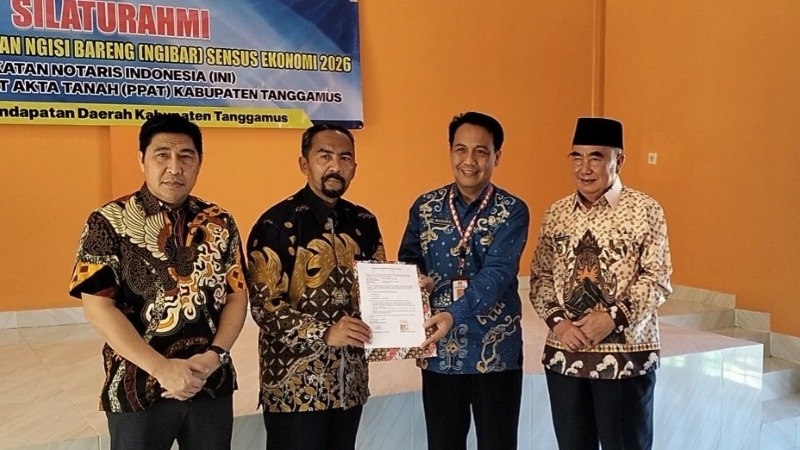 Bapenda Tanggamus Gandeng Notaris dan PPAT, Bupati Tekankan Pelayanan Transparan