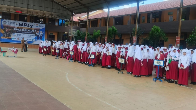 Diikuti 429 Murid Baru, SMPN 10 Palembang Gelar MPLS Tahun Ajaran 2026/2027