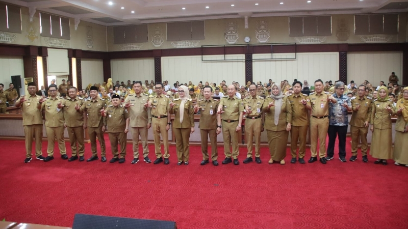 Rakor TKPKD Lampung 2026, Wakil Bupati Tubaba Tegaskan Komitmen Percepatan Pengentasan Kemiskinan