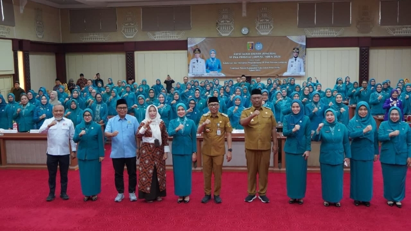 TP PKK Tubaba Siap Perkuat Program Pemberdayaan Keluarga Usai Rakerda PKK Lampung 2026