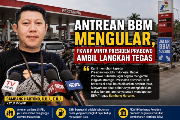 FKWKP Soroti Antrean Panjang BBM Bersubsidi, Desak Pemerintah Segera Bertindak