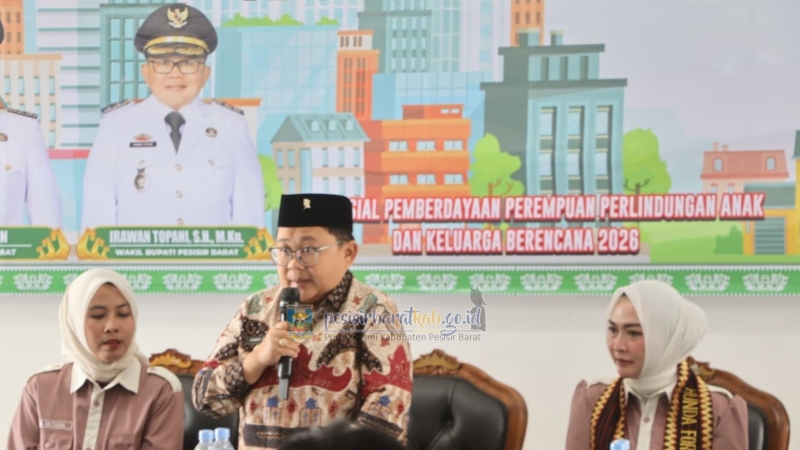 Pengurus Forum Anak Daerah Pesisir Barat Periode 2026–2028 Resmi Dilantik