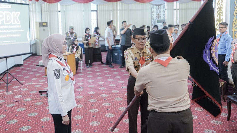 KPDK 2026 Resmi Dibuka, Wagub Jihan Tekankan Kepemimpinan dan Integritas Kader Pramuka
