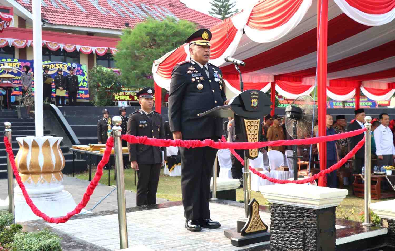 Polres Way Kanan Peringati Hari Bhayangkara ke-80, Tegaskan Komitmen Polri untuk Masyarakat