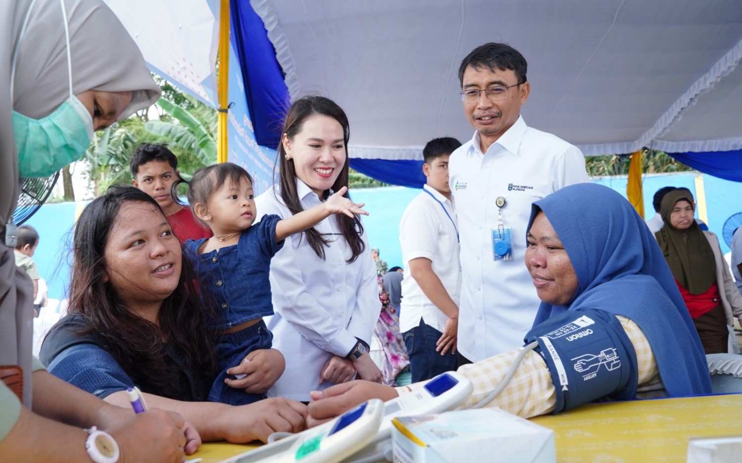 PT Pusri Palembang Hadirkan Klinik Sehati Batch III, 1.700 Warga Nikmati Layanan Kesehatan Gratis