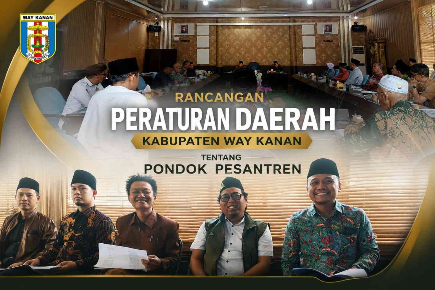Ponpes Sunan Muria Darul Falah Dukung Raperda Pesantren Way Kanan, Harap Segera Disahkan