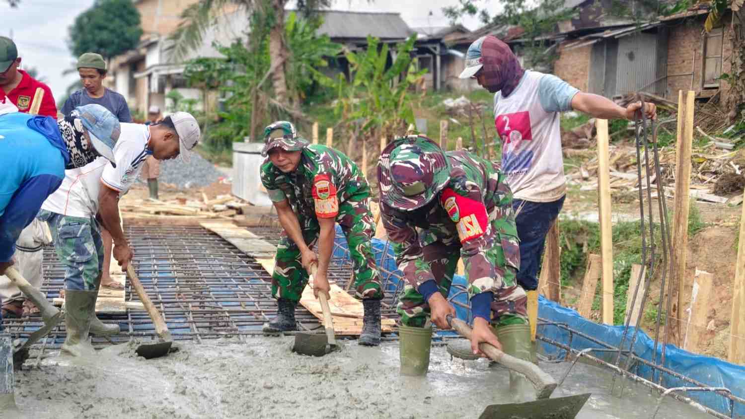 Progres Jembatan Perintis Garuda Way Kanan Capai 88 Persen, Masuki Tahap Pengecoran