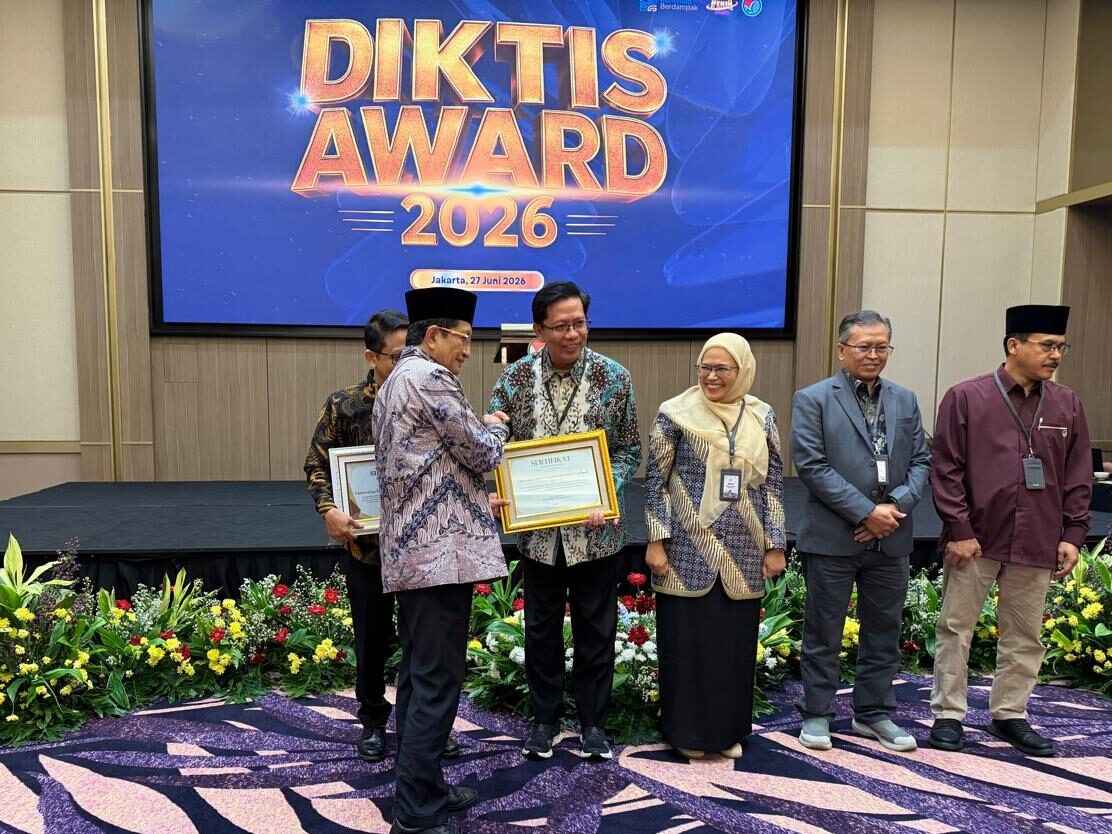 UIN RIL Raih Diktis Award 2026, Dinilai Berprestasi dalam Pemeringkatan Nasional dan Internasional