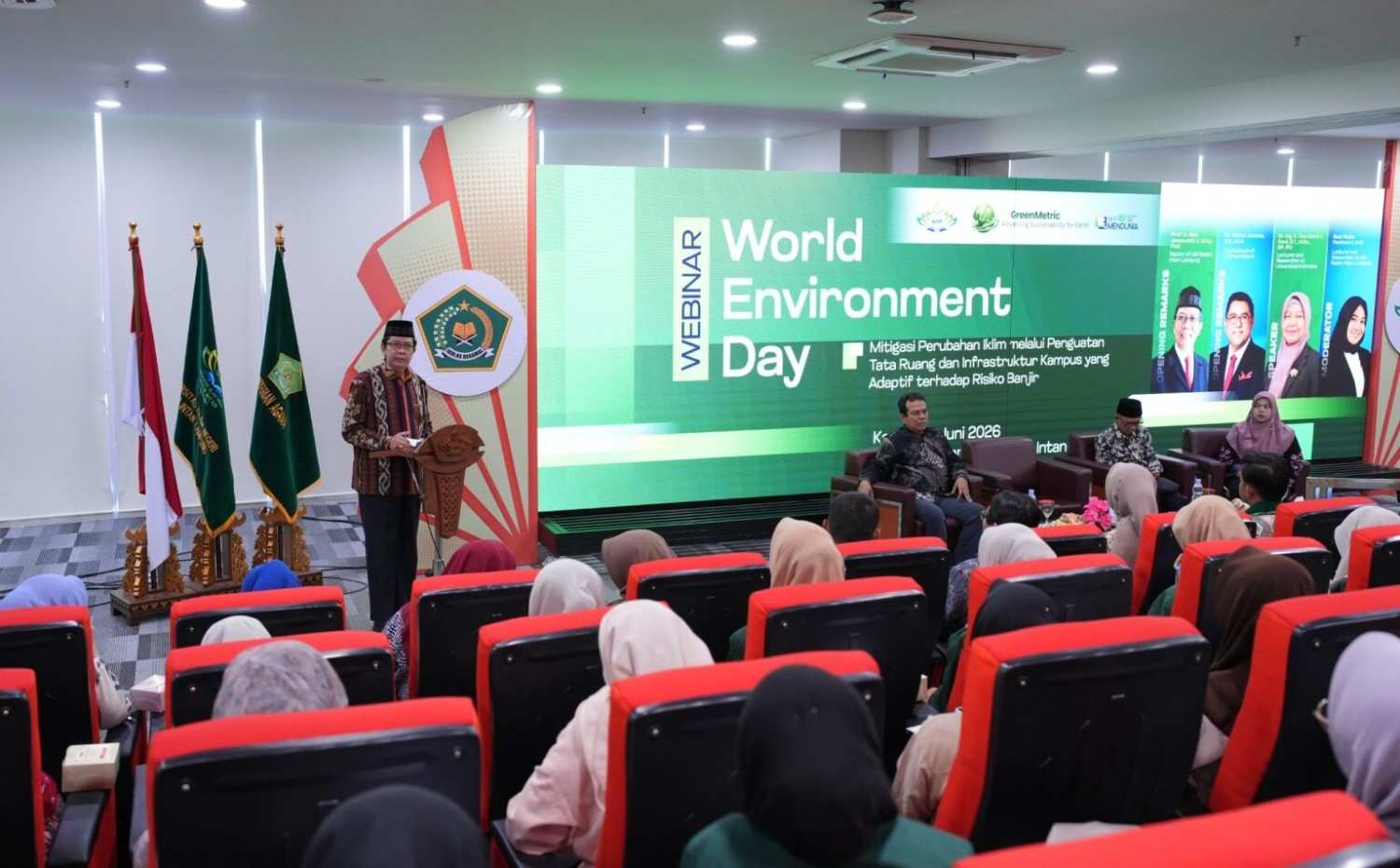 UIN Raden Intan Lampung Bahas Strategi Kampus Adaptif Hadapi Ancaman Perubahan Iklim