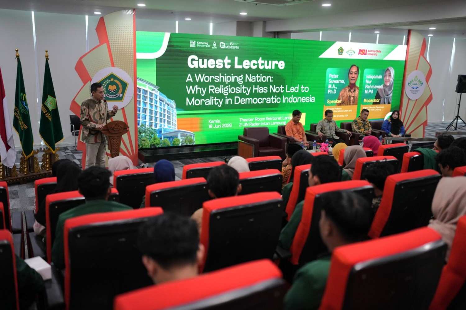 Guest Lecture UIN RIL Soroti Paradoks Religiusitas dan Moralitas Publik di Indonesia