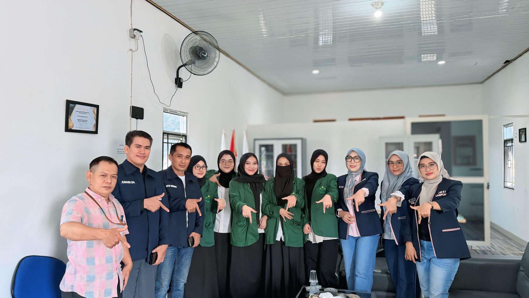 Asah Public Speaking hingga Content Creator, Lima Mahasiswa KPI UIN Lampung PKL di JMSI
