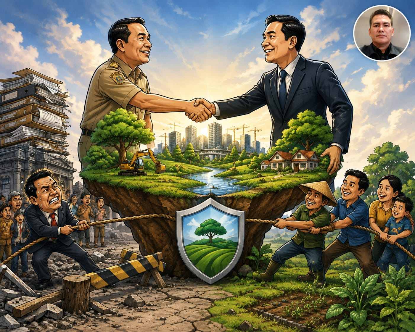 Bank Tanah Jangan Setengah Hati, Rakyat Menunggu Manfaatnya
