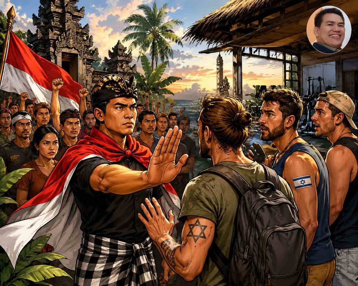WNA Israel Bikin Keributan di Bali, Ujian Kedaulatan Indonesia