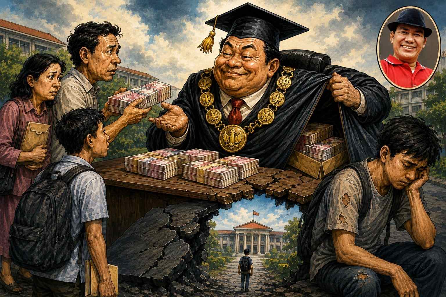 Jika Kampus Saja Korup, Anak Kita Belajar Jujur ke Siapa? 
