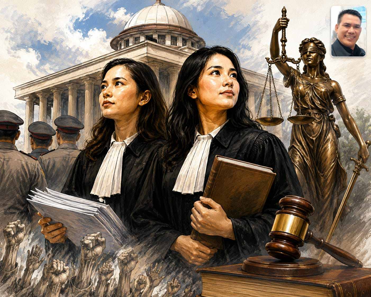 Ketika Dua Mahasiswi Hukum Menguji Masa Jabatan Kapolri