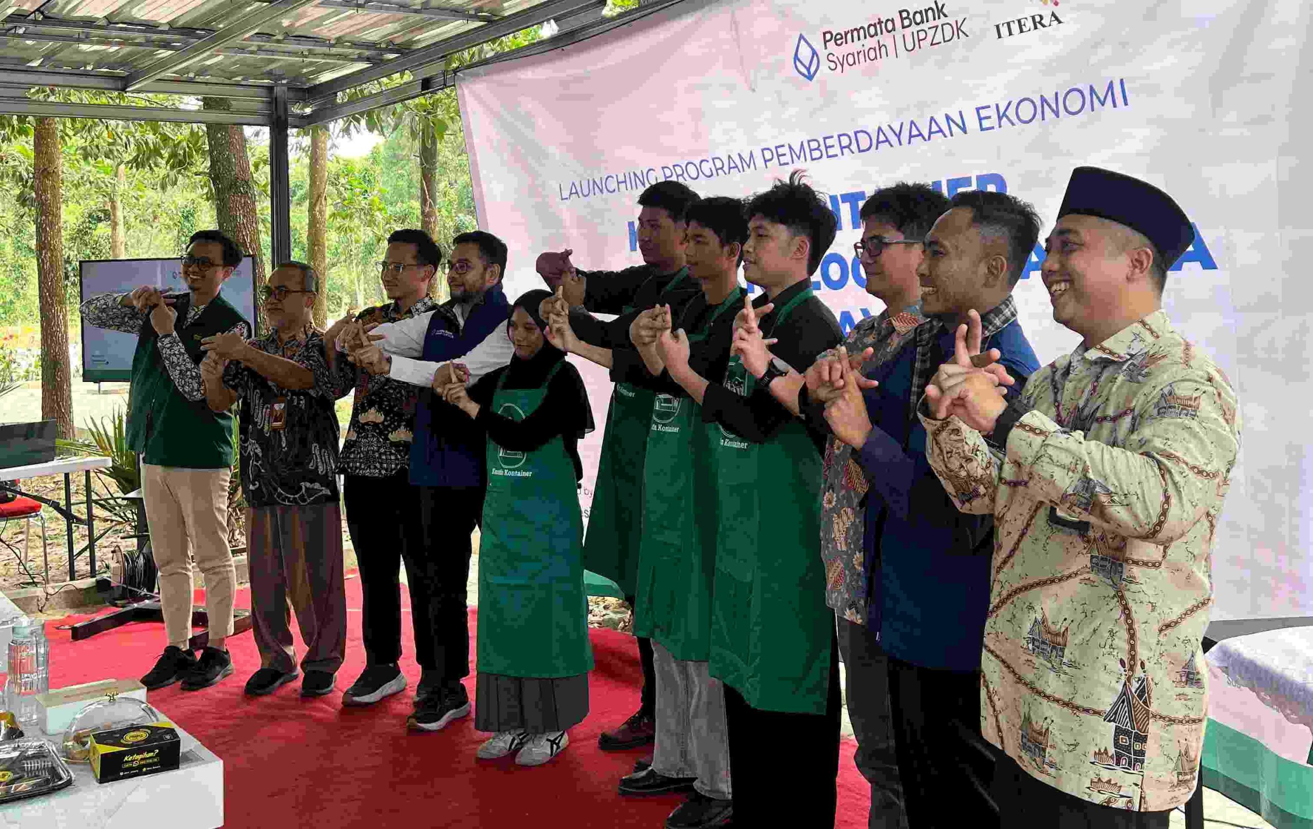 Dukung Kemandirian Mahasiswa, Dompet Dhuafa dan ITERA Resmikan Kantin Kontainer Berbasis Pemberdayaan