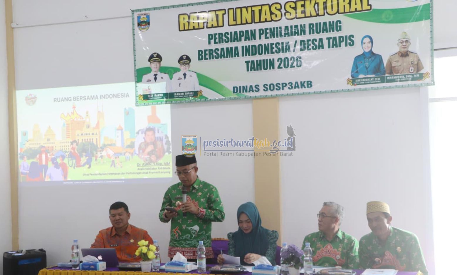 Wakili Pesisir Barat di Penilaian RBI/Desa Tapis 2026, Pekon Seray Matangkan Persiapan Lintas Sektor