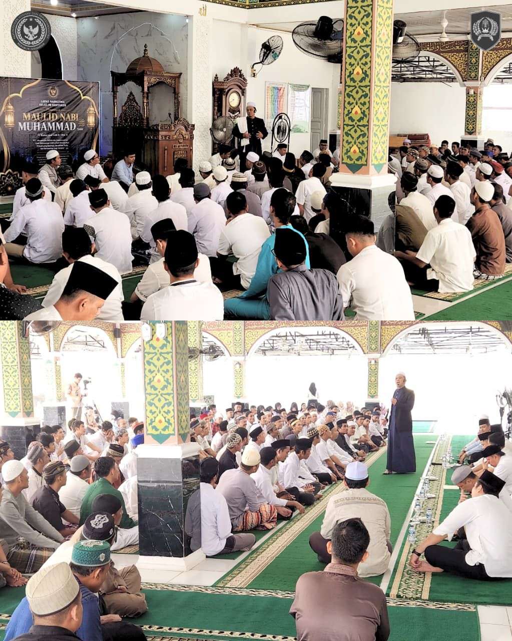 Peringati Maulid Nabi 1448 H, Lapas Narkotika Banyuasin Gelar Penguatan Akhlak Warga Binaan