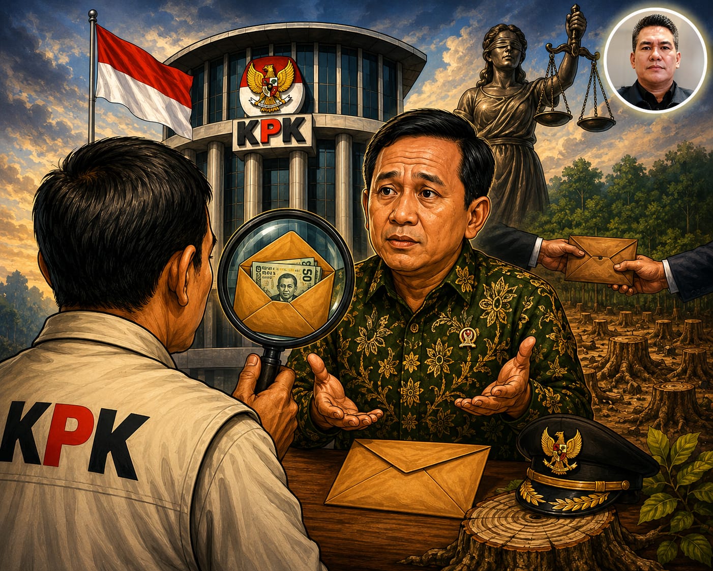 Profesionalitas KPK Diuji di Kuansing