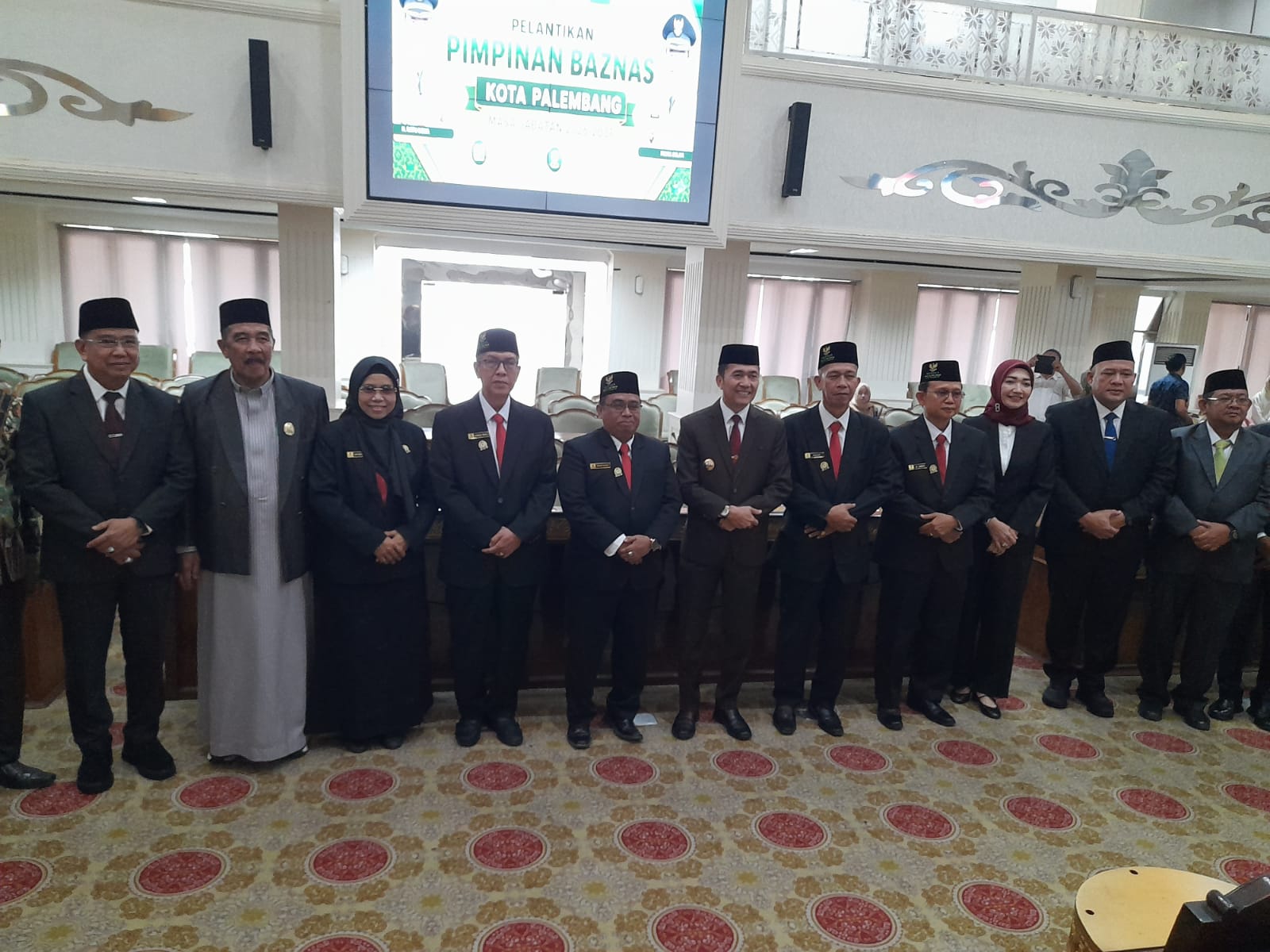 Kembali Pimpin Baznas Palembang, Ridwan Nawawi Pasang Target Himpun Zakat Rp14 Miliar