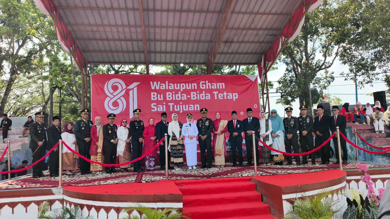 Puncak HUT ke-81 RI Tingkat Kabupaten Way Kanan, Pemkab Ajak Warga Rawat Persatuan dan Budaya