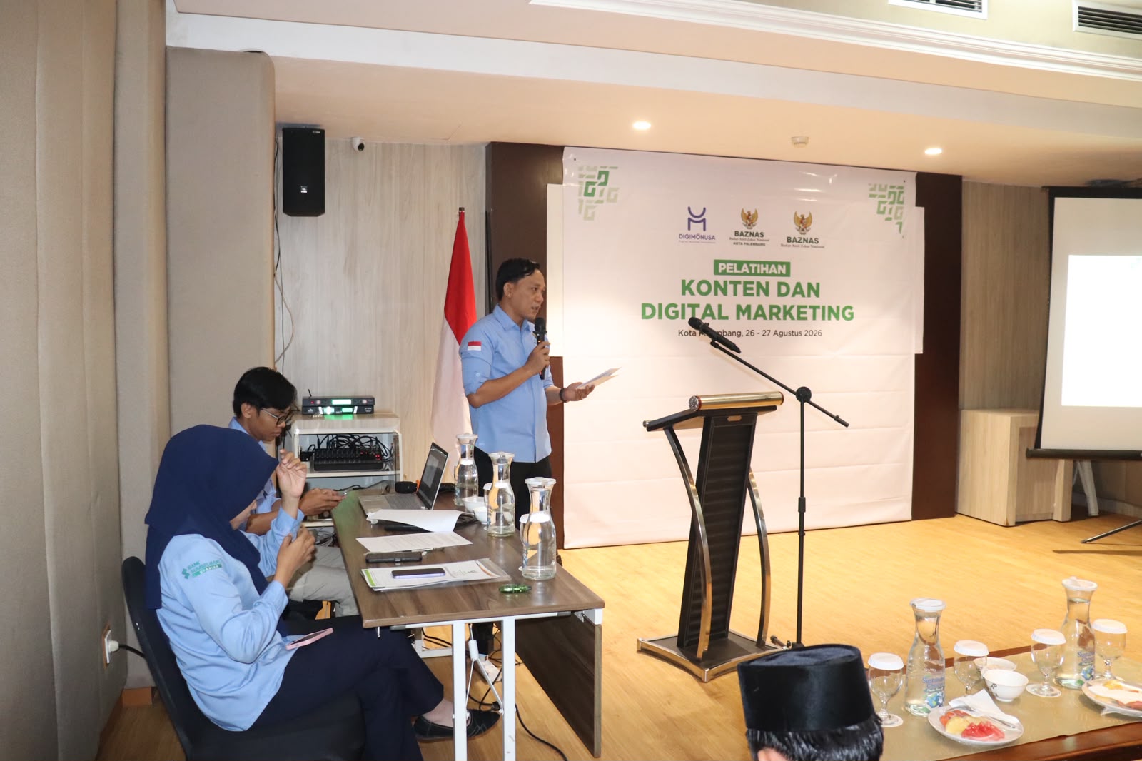 Tingkatkan Daya Saing UMKM, Baznas RI dan Baznas Palembang Gelar Pelatihan Digital Marketing