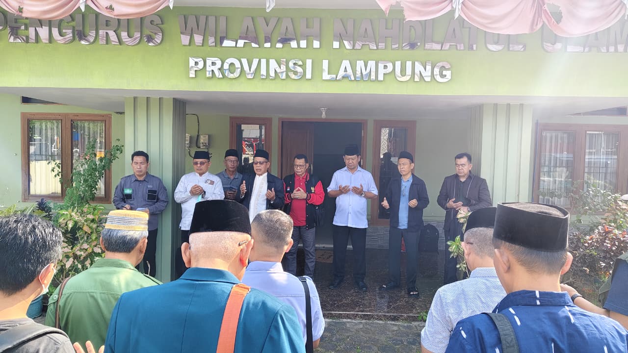 100 Delegasi PWNU Lampung Resmi Dilepas Menuju Muktamar ke-35 NU di Jombang