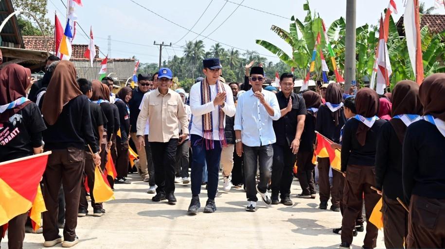Desa Helau Mulai Ubah Wajah Baru Ranji, Egi Soroti Semangat Gotong Royong Warga