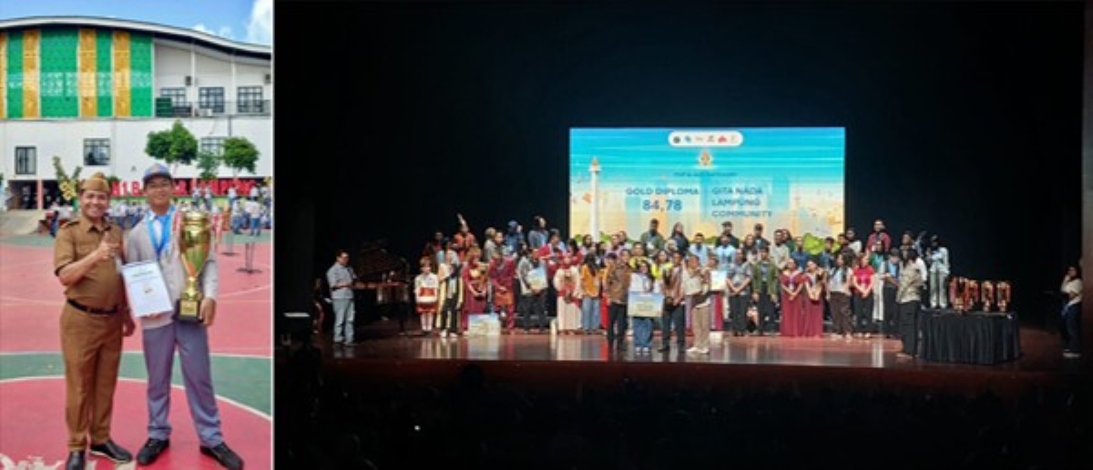 Juara Pop & Jazz JICF 2026, GNLC Gelar Roadshow Piala di SMAN 1 Bandar Lampung