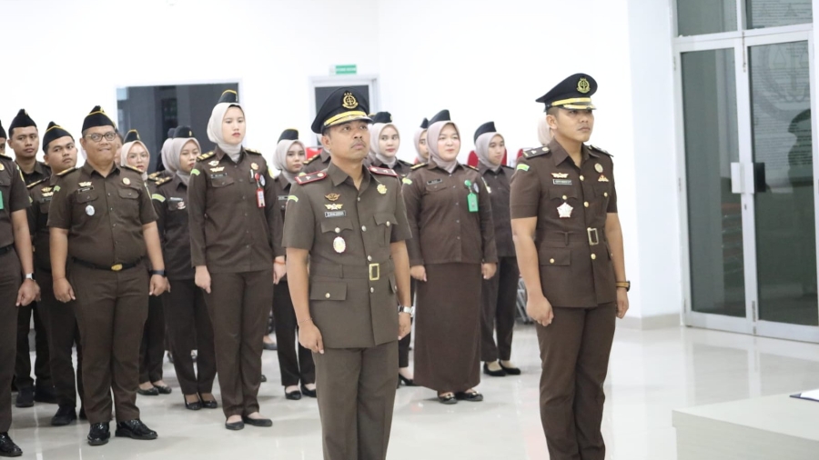 Kejari Banyuasin Lantik Cepy Indra Gunawan sebagai Kepala Seksi Intelijen