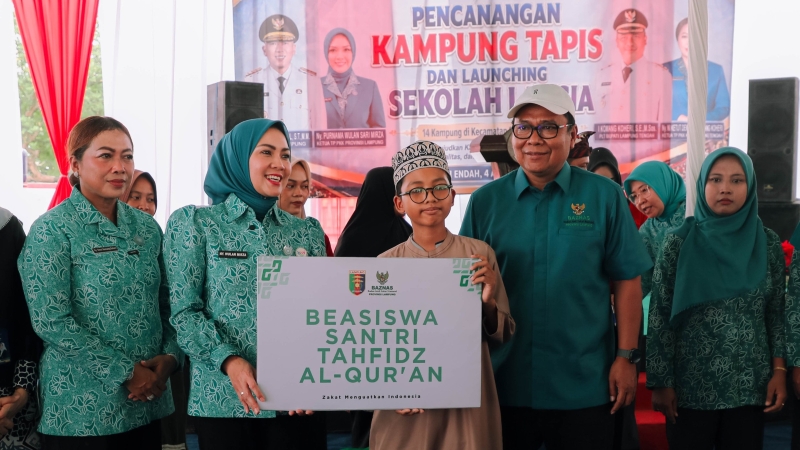 Desa TAPIS Resmi Diluncurkan di Lampung Tengah, TP PKK Dorong Pembangunan SDM dari Desa