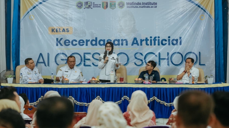 Wagub Jihan Buka Pelatihan Literasi AI bagi Guru di Lampung Tengah