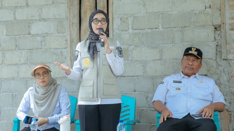 Wagub Lampung Tinjau Rumah Calon Penerima BSPS, Serap Aspirasi Warga