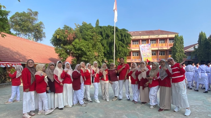 SMA Negeri 2 Palembang Semarakkan HUT RI ke-81, Kreativitas dan Kekompakan Siswa Jadi Energi Kemerdekaan