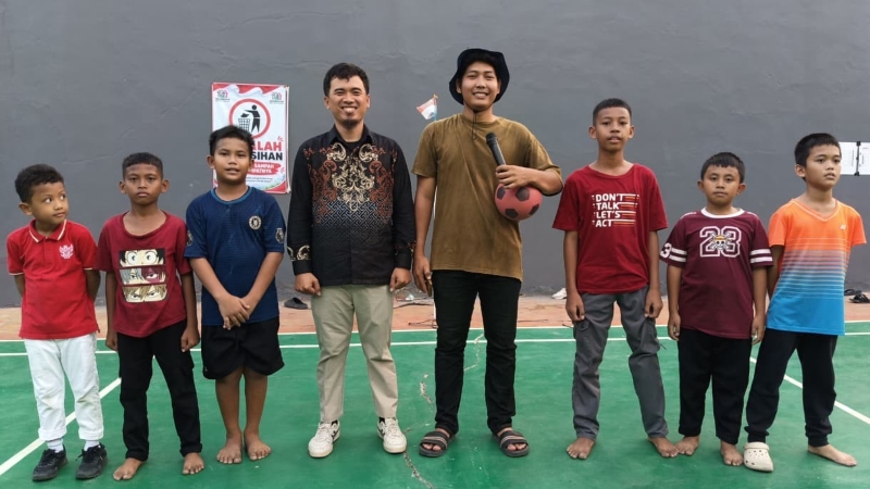 HUT RI ke-81, DKM Al Iman Ajak Anak-anak TPA Bermain, Belajar dan Berkreasi