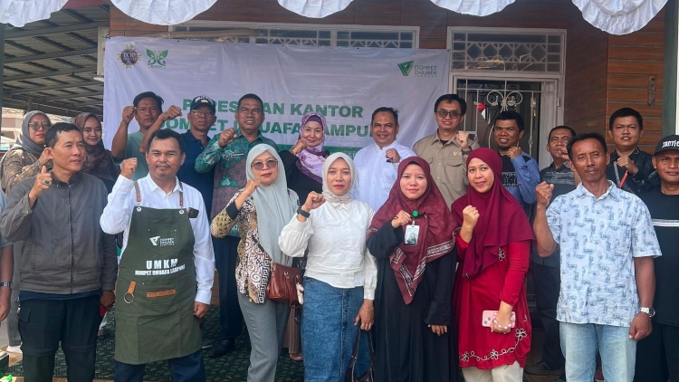 Dompet Dhuafa Lampung Resmikan Kantor Cabang di Way Halim