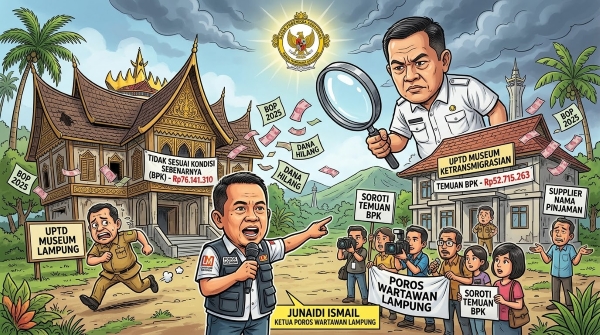 Belanja Museum Lampung dan Museum Ketransmigrasian Disorot, Poros Wartawan Minta Tindak Lanjut