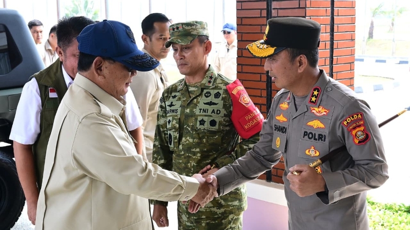 Presiden Pimpin Ratas Karhutla di Palembang, Kapolda Sumsel Tegaskan Kesiapan Penanganan