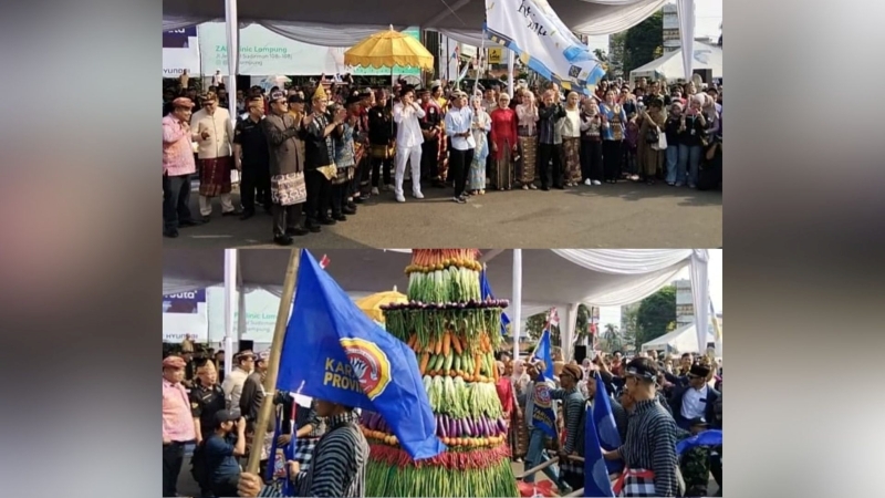 Ribuan Pelajar SMA-SMK Turut Meriahkan Festival Krakatau XXXV Lampung