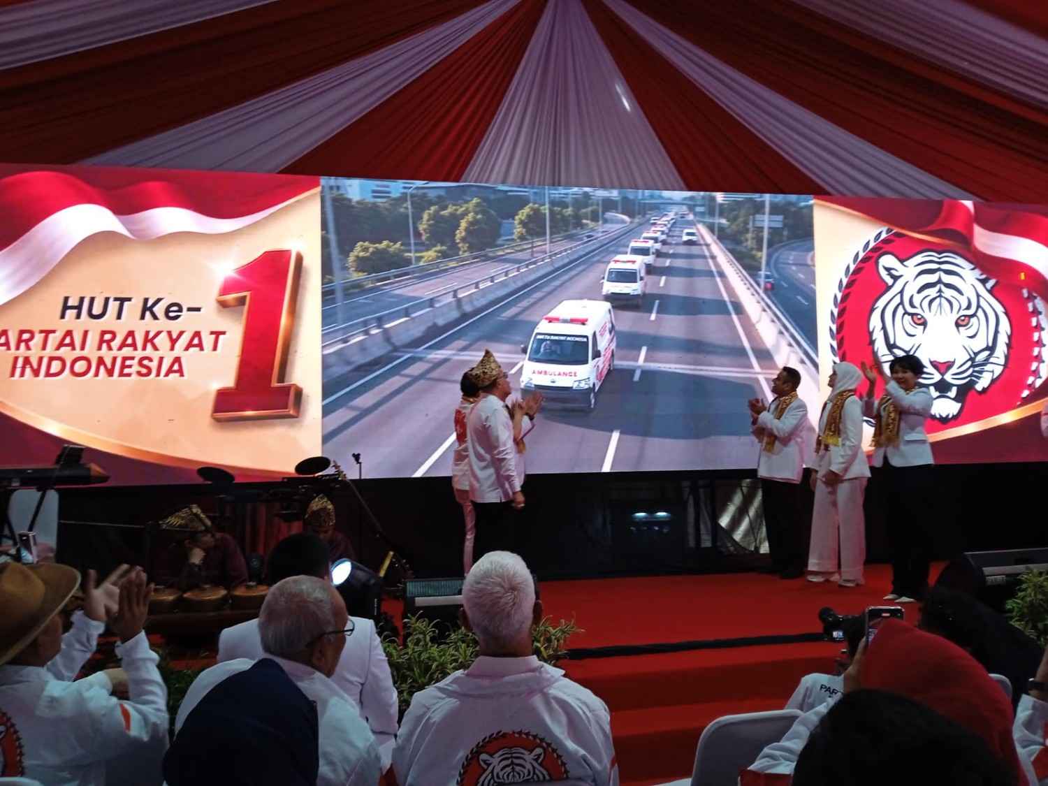 HUT ke-1, PRI Targetkan 50 Kursi DPR RI pada Pemilu 2029
