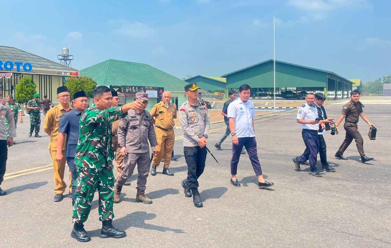 Kapolres Way Kanan Perkuat Sinergi TNI-Polri di HUT ke-29 Lanudad Gatot Soebroto