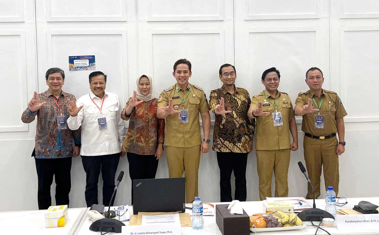 Paparkan Transformasi Lamsel di Bappenas, Radityo Egi Targetkan Daya Saing Daerah Naik