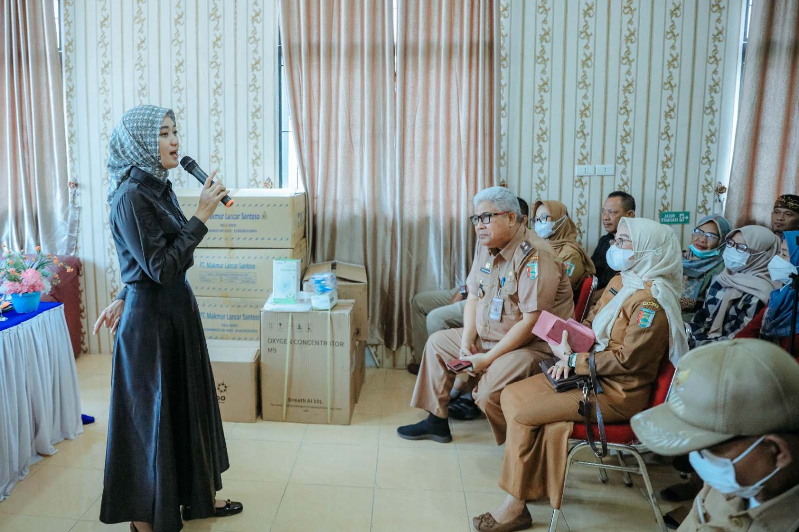 Wagub Jihan Minta Warga Siapkan Tas Siaga Bencana Hadapi Abu Vulkanik Anak Krakatau