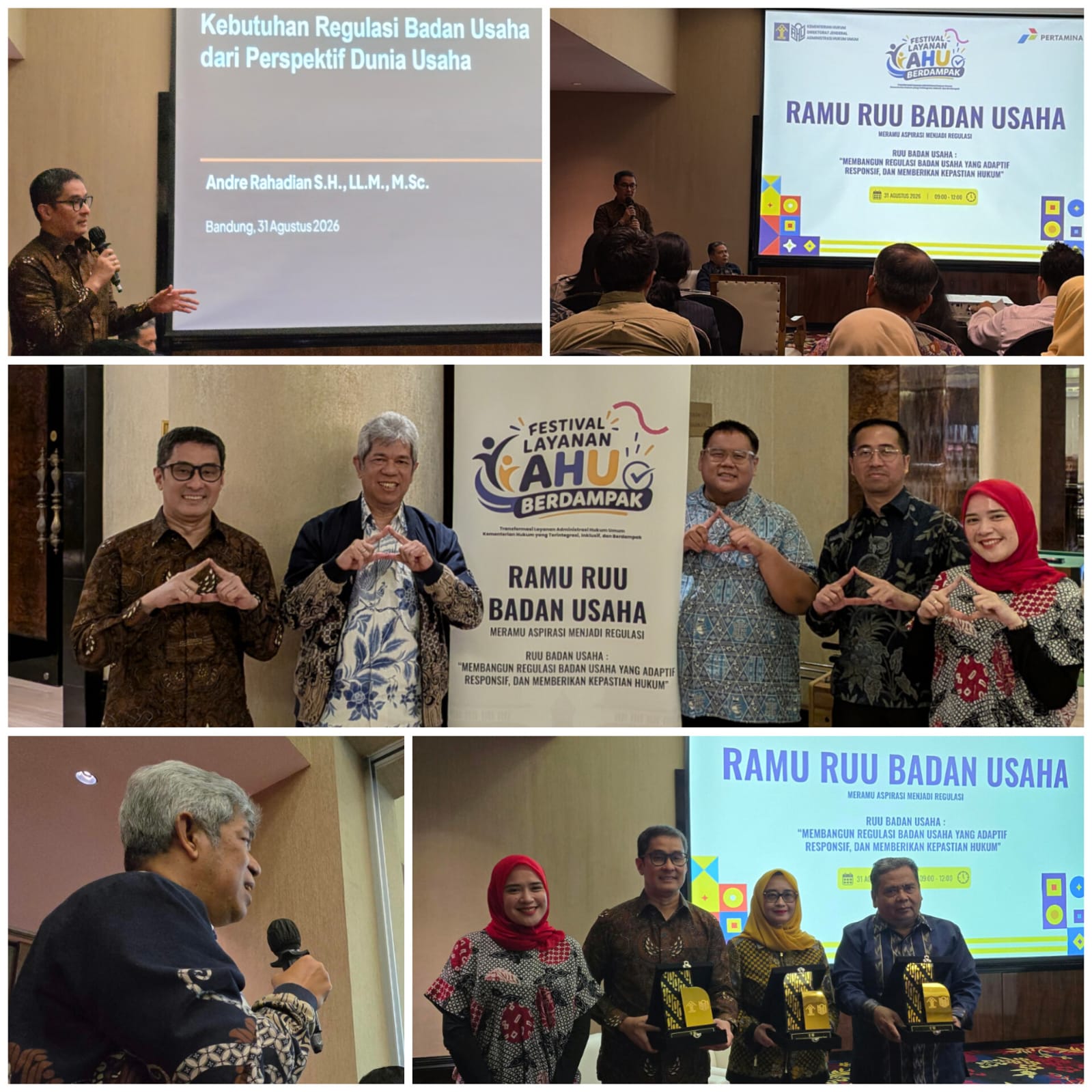 Hadiri Forum Kementerian Hukum, APINDO Usulkan Enam Prinsip Penguatan RUU Badan Usaha