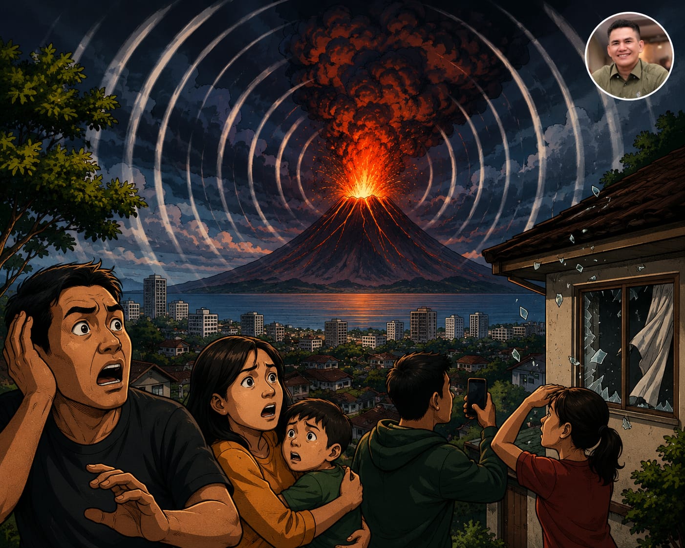 Anak Krakatau Menggelegar, Antara Kewaspadaan dan Kepanikan