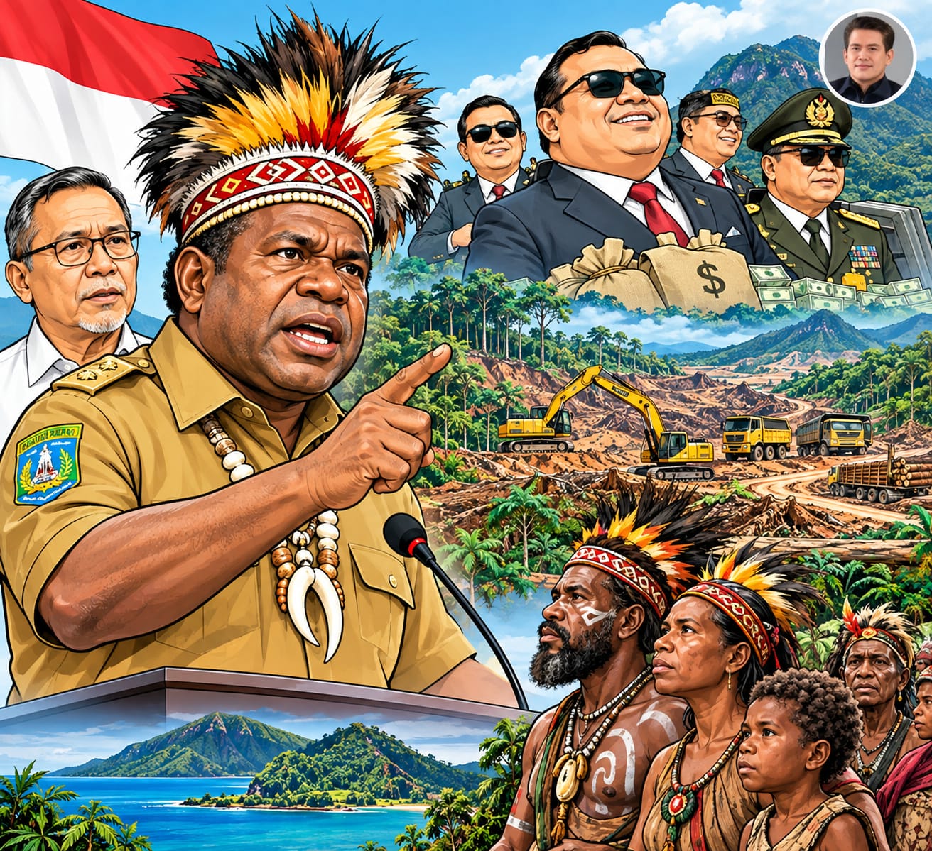 Masyarakat Papua Cuma Numpang di Tanah Sendiri?