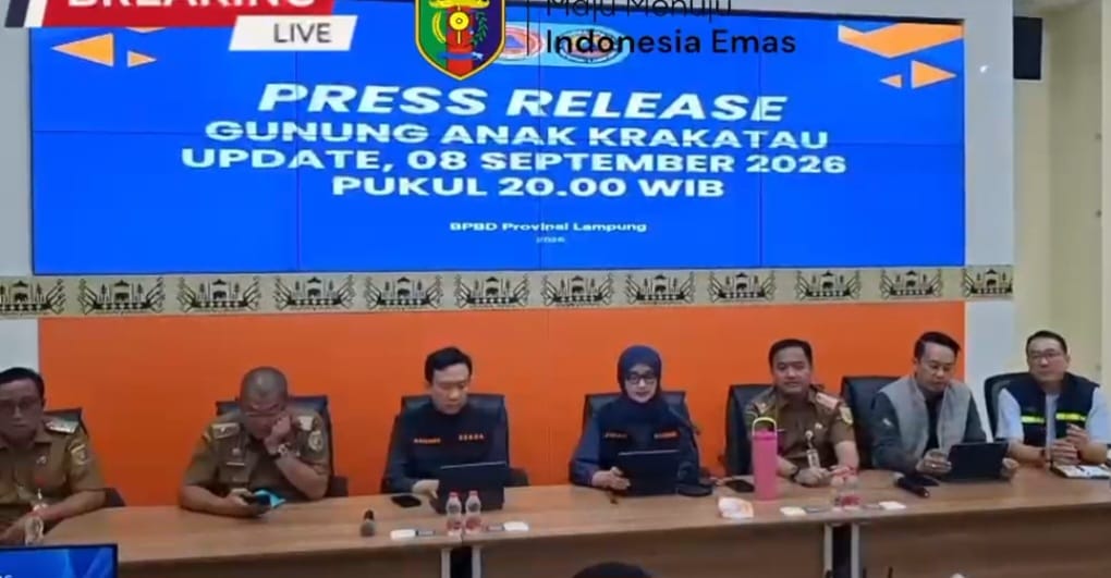 Angin Bawa Abu Krakatau ke Lampung, Pemprov Perpanjang Sekolah Daring hingga 10 September