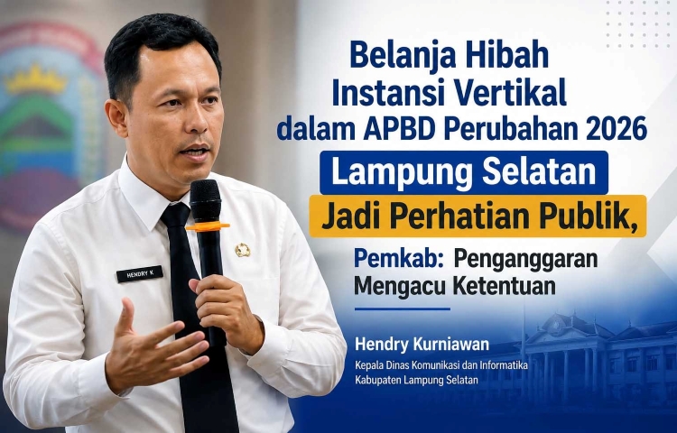 Pemkab Lampung Selatan Jelaskan Penganggaran Hibah Instansi Vertikal
